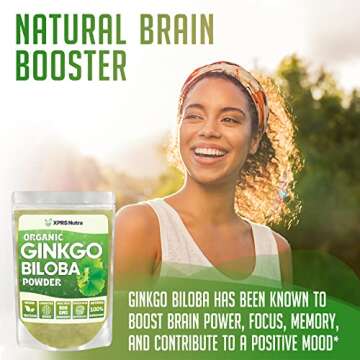 XPRS Nutra Ginkgo Biloba Powder for Cognition Boost