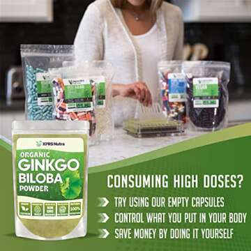 XPRS Nutra Ginkgo Biloba Powder for Cognition Boost