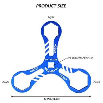 ALEOED 6 in 1 Bike Front Fork Repair Tool – Quick and Convenient!
