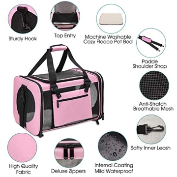 Prodigen Airline Approved Pet Carrier for Small Pets