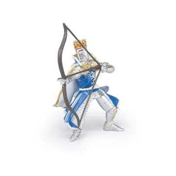 Papo -Hand-Painted - Figurine -Medieval-Fantasy -Dragon King with Bow and Arrow -39795 - Collectible - for Children - Suitable for Boys and Girls - from 3 Years Old