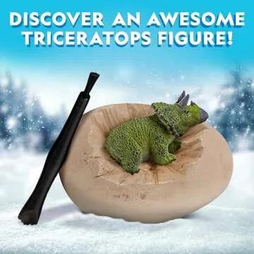 Blue Marble NATIONAL GEOGRAPHIC Dinosaur Advent Calendar 2024 - Christmas Countdown Calendar with 24 Dino Activities & Figures, Paint A Dinosaur, Create a Clay T. Rex, Excavate a Dino Tooth Replica