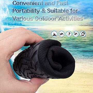 YALOX Quick-Dry Water Shoes for Beach and Pool Activities