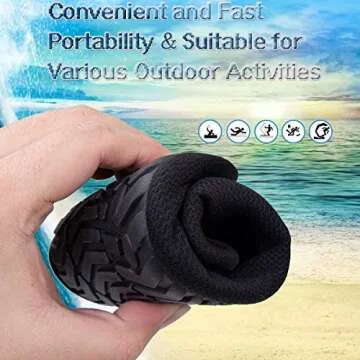 YALOX Quick-Dry Water Shoes for Beach and Pool Activities