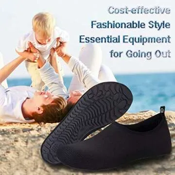 YALOX Quick-Dry Water Shoes for Beach and Pool Activities