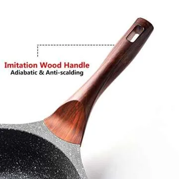 Caannasweis 8 Inch Nonstick Frying Pan for Effortless Cooking