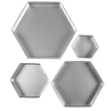 Wilton Hexagon Cake Pan Set for Unique Baking Delights