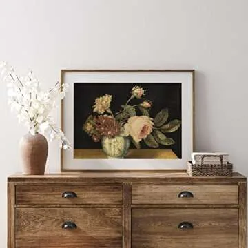 Vintage Floral Wall Art Prints - Elegant Home Decor