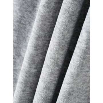 SOLY HUX Women's Graphic Oversized Crewneck Long Sleeve Casual Loose Pullover Los Angeles California Vintage Sweatshirts Letter Light Grey M