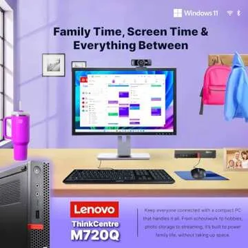 Lenovo M720Q ThinkCentre Mini PC | Compact Power for Home & Office