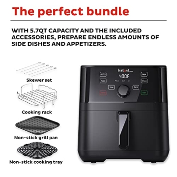 Instant Pot Vortex 5.7QT Air Fryer for Easy Healthy Meals