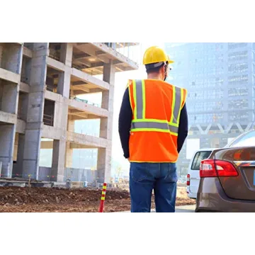 SULWZM High Visibility Reflective Safety Vest - XL