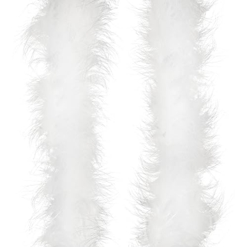 HaiMay 3 Pack Feather Boas for Crafts and Decorations