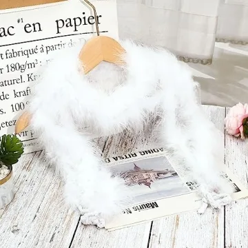 HaiMay 3 Pack Feather Boas for Crafts and Decorations