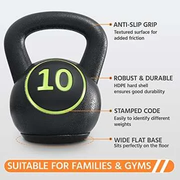 Yaheetech Kettlebell Set for Strength Training & Fitness