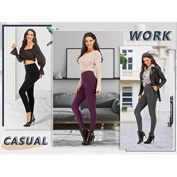 Heathyoga High Waisted Yoga Leggings for Women