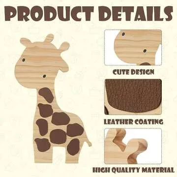 Wooden Animal Nursery Decor | Barydat Safari Set