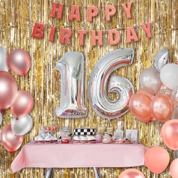 Foil Fringe Curtains - Champagne Gold Party Decor