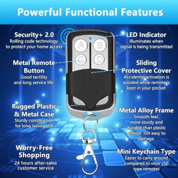 Universal Garage Door Remote for Liftmaster and Chamberlain