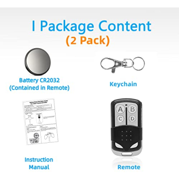 Universal Garage Door Remote for Liftmaster and Chamberlain