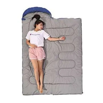 SWTMERRY Sleeping Bag for All Seasons - Lightweight & Waterproof