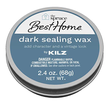 Kilz Dark Wax - Sealing Painted Surfaces for Crafts