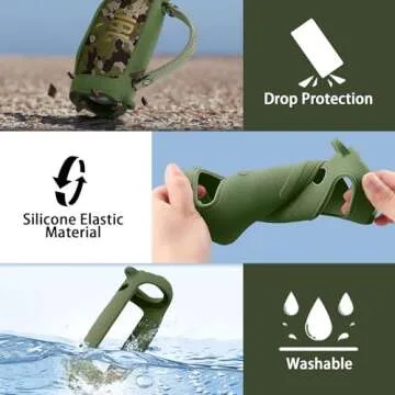 Aenllosi Silicone Case for JBL Charge 6 Speaker - Perfect Fit