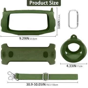 Aenllosi Silicone Case for JBL Charge 6 Speaker - Perfect Fit