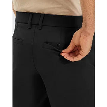 CRZ YOGA Men's Stretch Golf Shorts for Active Wear