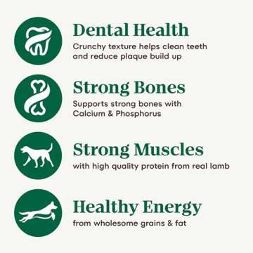 Nutro Natural Choice Small Bites Adult Dry Dog Food, Lamb and Brown Rice Recipe, 12 lbs.