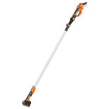 VEVOR 2-in-1 Cordless Pole Saw & Mini Chainsaw for Tree Trimming