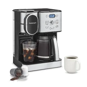 Cuisinart Coffee Maker - 12-Cup Carafe & Single Serve in Stainless Steel