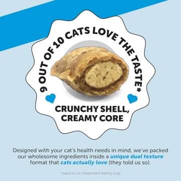 Cat Skin & Coat Health Chews – Chicken Flavor, 30-Day Supply