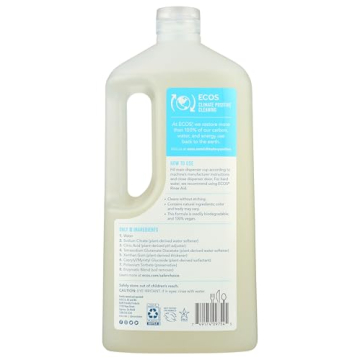 ECOS Dish Gel Eco-Friendly Cleaning Power 40 fl oz