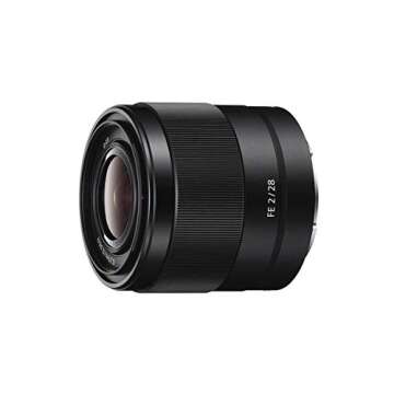 Sony SEL28F20 FE 28mm f/2-22 Standard-Prime Lens for Mirrorless Cameras