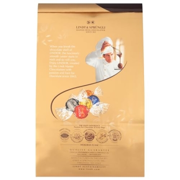 Lindt LINDOR Assorted Truffles - 15.2 oz Bag