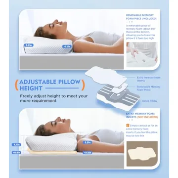 Osteo Cervical Pillow for Pain Relief and Comfort