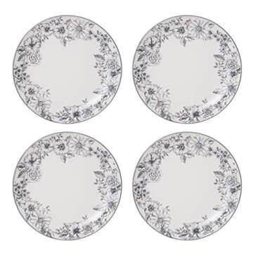 Pfaltzgraff Gabriela Gray 16-Piece Stoneware Dinnerware Set, Service for 4 - ,Gabriela Grey