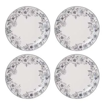 Pfaltzgraff Gabriela Gray 16-Piece Stoneware Dinnerware Set, Service for 4 - ,Gabriela Grey
