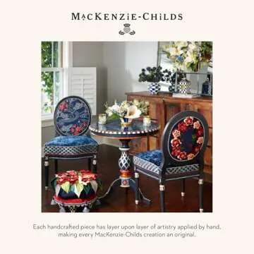 MACKENZIE-CHILDS Desk Clock | Decorative Elegance for Home