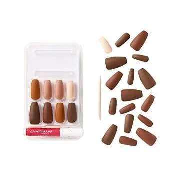 GoldFinger Glam Press-On Nails - Easy, Stylish & Long Lasting