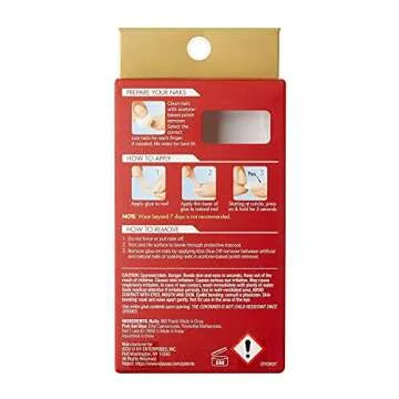 GoldFinger Glam Press-On Nails - Easy, Stylish & Long Lasting