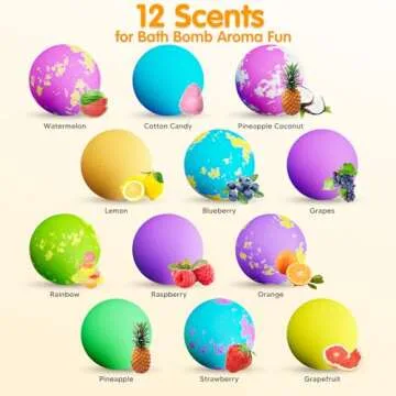 Bath Bombs for Kids, 12 Bath Bombs with Toys Inside, Organic Handmade Kids Bath Bombs with Puppy Dog...