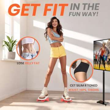 Ab Twist Board,Waist Twisting Disc-Twister Exercise Board,Ab Board Exercise -Waist Trainer Trimmer,Waist Twisting Disc for Ab Exercise Abs Core,Full Body Toning Workout Home Gym