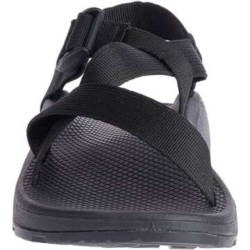 Shop Chaco Men's Zcloud Sandal Solid Black for Ultimate Comfort