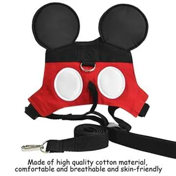 Toddler Leash & Harness, Yimidear Child Anti Lost Leash Baby Cute Safety Harness Belt Strap Hold Kid...