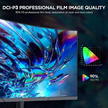 KOORUI 24 Inch Curved 165Hz Gaming Monitor FHD