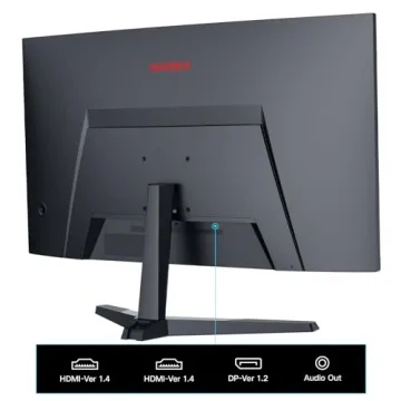 KOORUI 24 Inch Curved 165Hz Gaming Monitor FHD