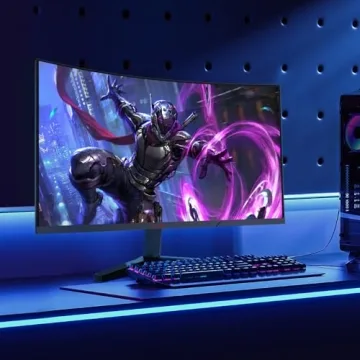 KOORUI 24 Inch Curved 165Hz Gaming Monitor FHD