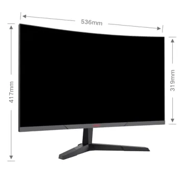 KOORUI 24 Inch Curved 165Hz Gaming Monitor FHD